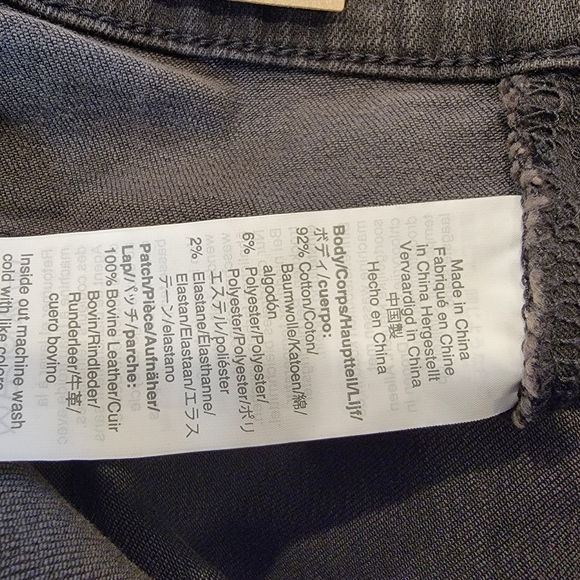 Madewell Mid-Rise Skinny Jean Black Sea Distressed Size 31 NWT! Style H2230 - Picture 13 of 16